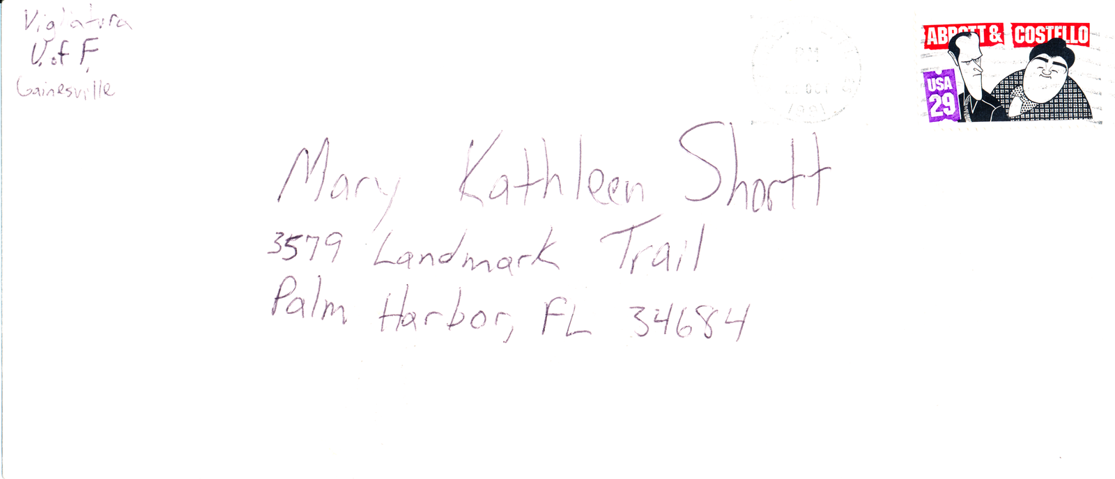 Always in My Thoughts and Prayers: Jack Vigliatura’s Letter Home, October 22, 1991