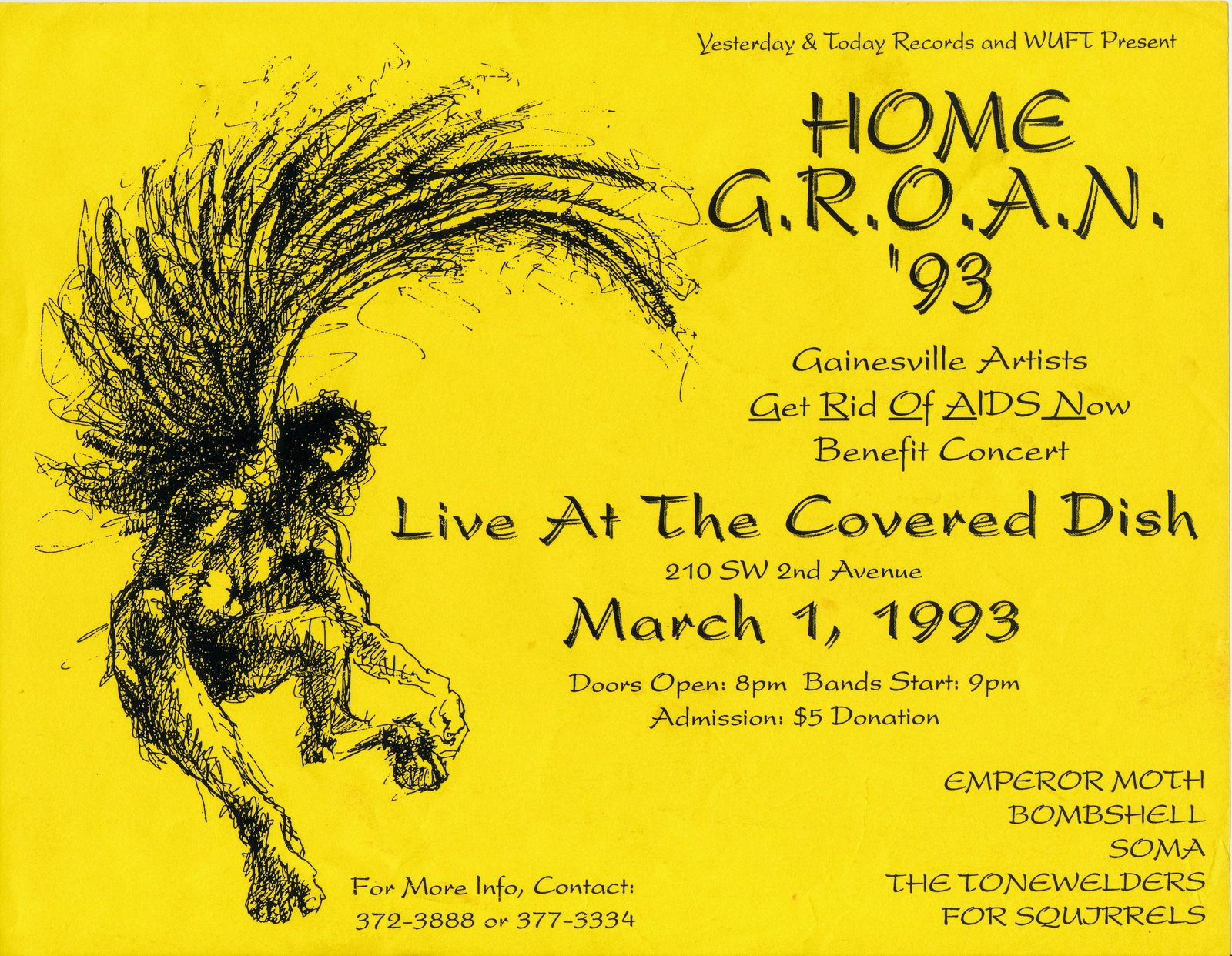 Gorby’s Transmission is now For Squirrels: Jack Vigliatura’s Letter Home, February 16, 1993